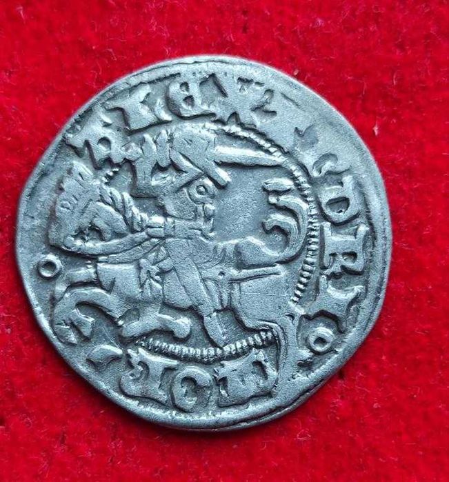 Александр Ягеллончик Полугрош Литвы серебро монета оригинал kl746