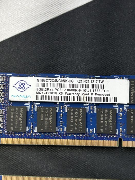 Оперативная память (4х2) 1333 MHz DDR3