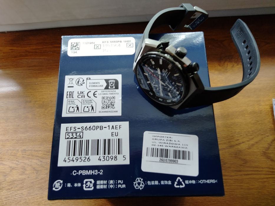 Casio EDIFICE EFS-S660PB-1AEF casio g shock