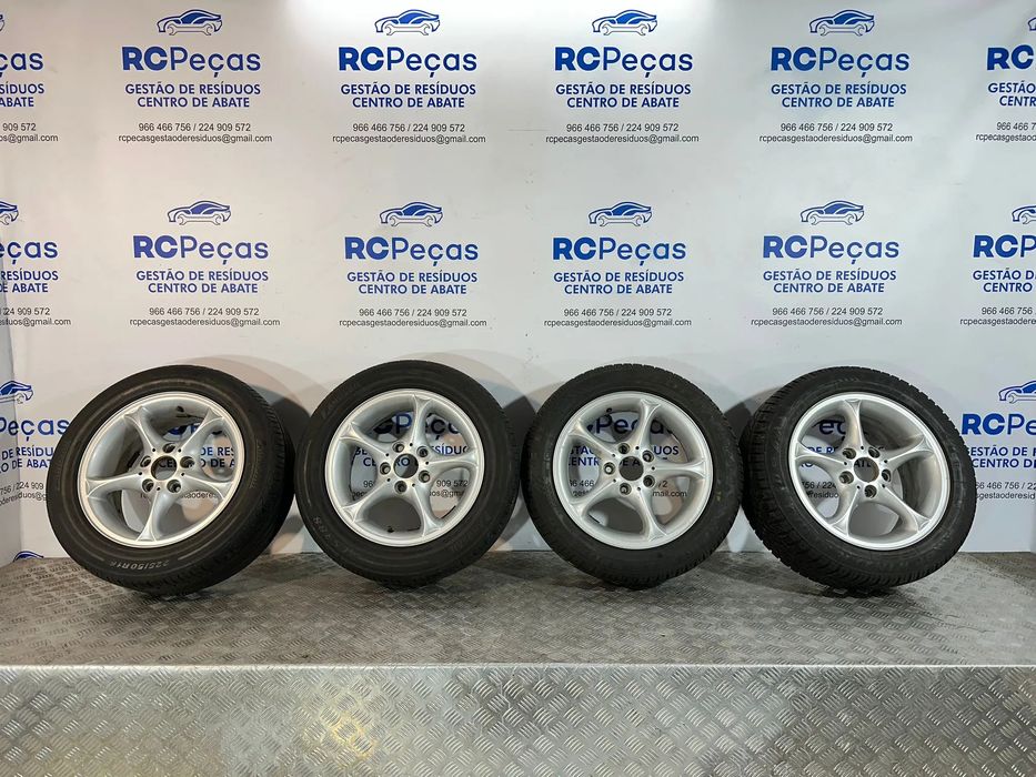Conjunto Jantes 16 Originais BMW Style 102 5x120 ET47 7J 6758187 2003