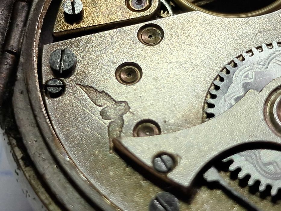 Zegarek kolejarski roskopowy Chronometre,chodzi