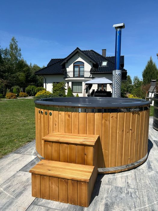 Balia Ogrodowa  z Hydro i Areomasażem z piecem zew.dost. od ręki