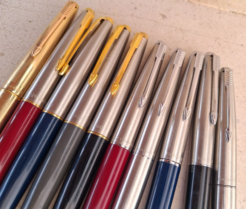 Canetas Parker 45 diversas vintage