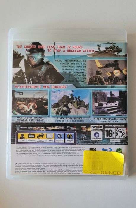 Ghost Recon Advanced Warfighter 2 PS3