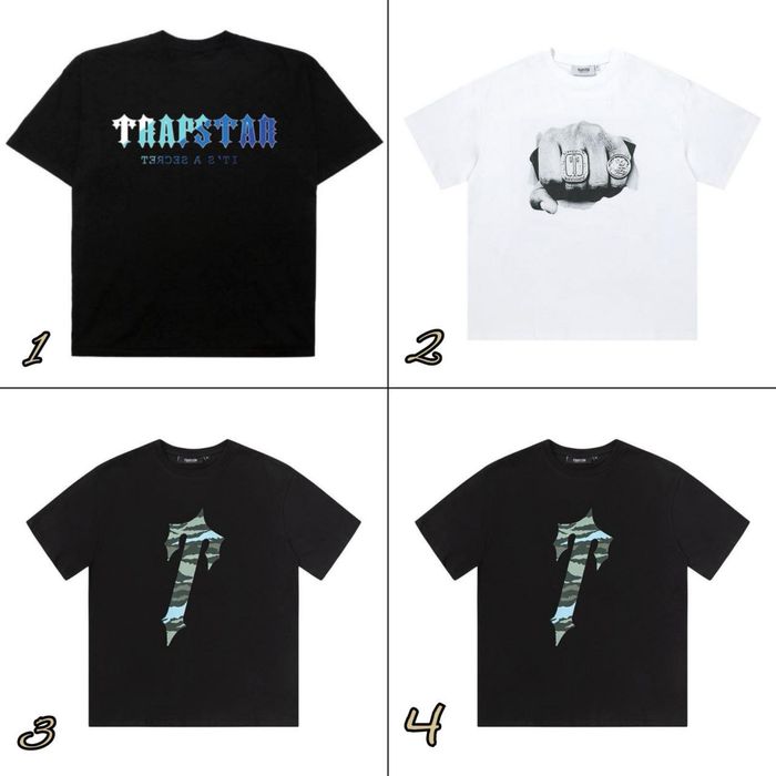НОВИНКА ‼️Стильні унісекс футболки Trapstar, Трепстар /XS-3XL, ПРЕМІУМ