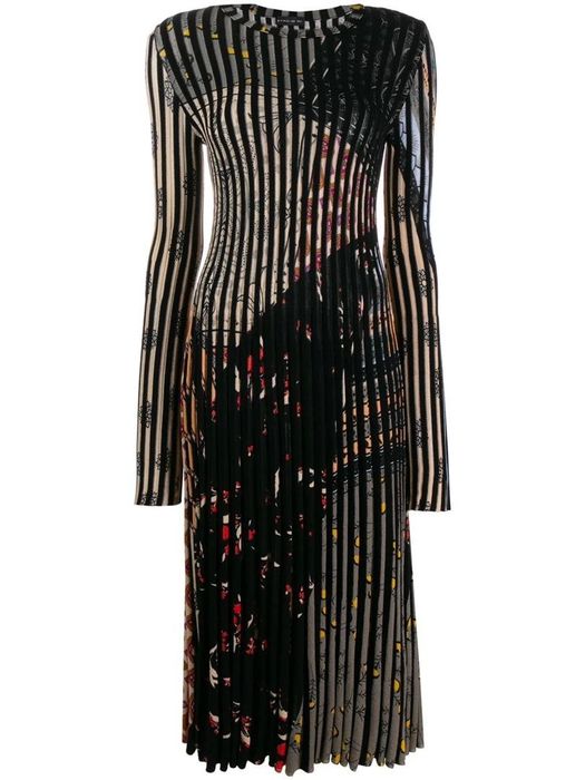 Etro   плаття дизайнерське сукня з шовку і вовни платье длинное