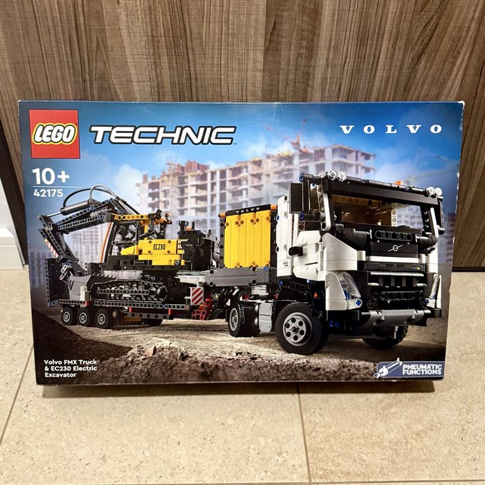 LEGO 42175 Technic - Ciężarówka volvo i koparka klocki nowe oryginalne