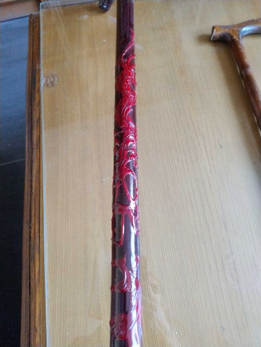 Laska drewniana 2szt