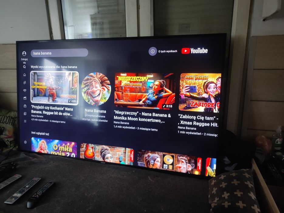 Samsung 65 cali Smart TV WiFi YouTube
