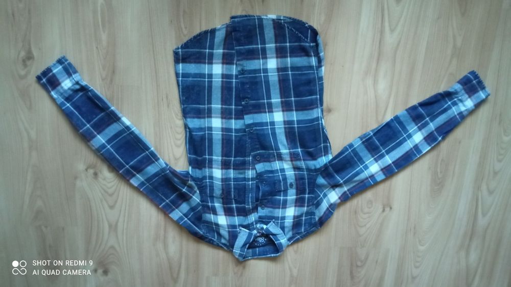 Koszula w kratę FSBN rozmiar XS