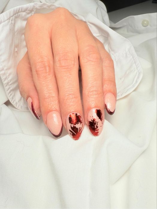 Manicure Hybrydowy , Żelowy