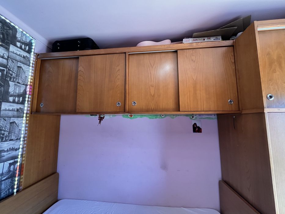 mobília de quarto completa - muita arrumação