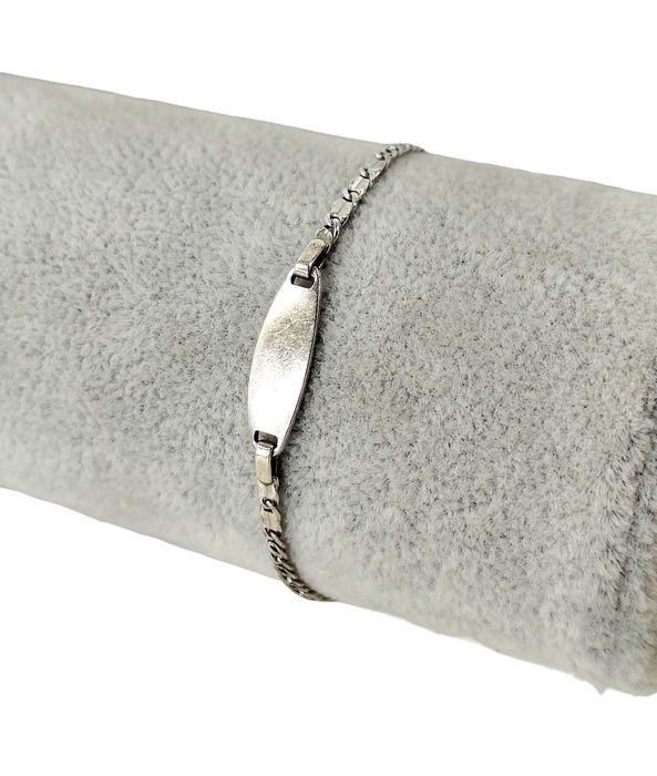 Piękna srebrna bransoletka 3,03G 925