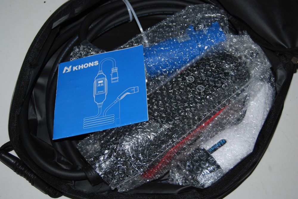 7 kW przenośna ładowarka EV jednofazowa Khons G2Y