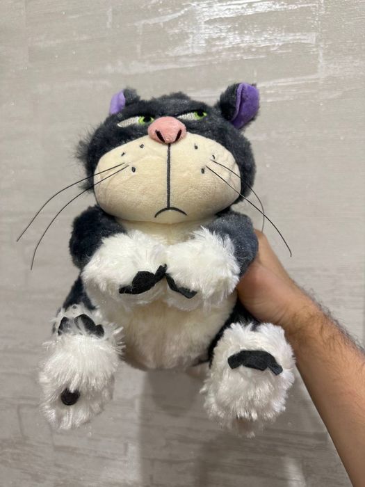 М'яка іграшка Кіт Люцифер  іграшка з мультфільму Попелюшка