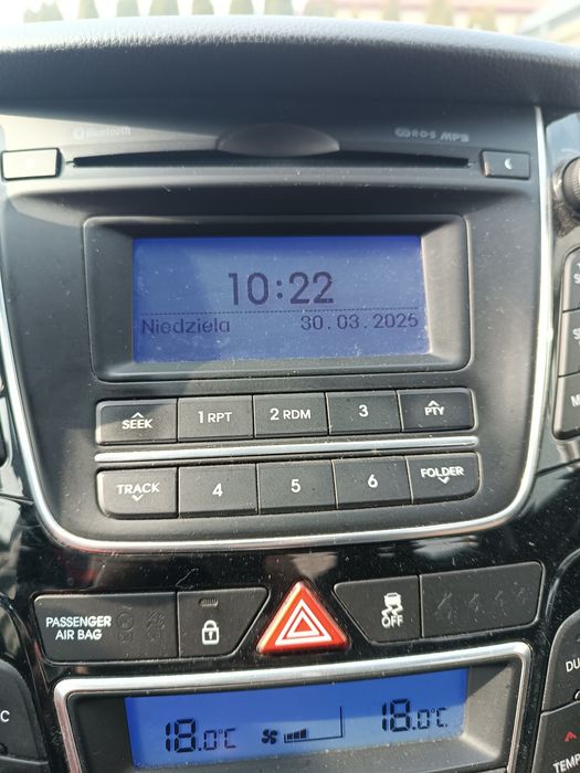 Radio Hyundai I30 II 2013 r fabryczne