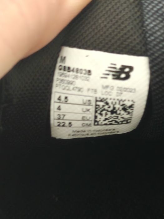 New balance rozmiar 37