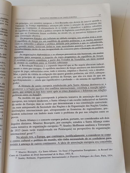 Integração europeia - Pitta e cunha