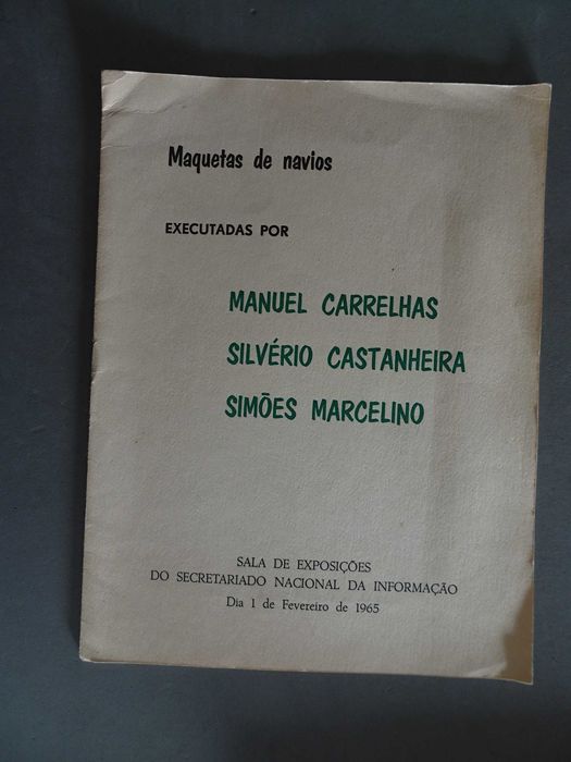 Maquetas de navios - Dia 1 de Fevereiro de 1965