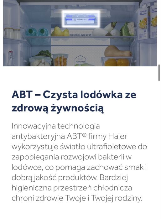 Lodówka Haier A3FE742CGBJ