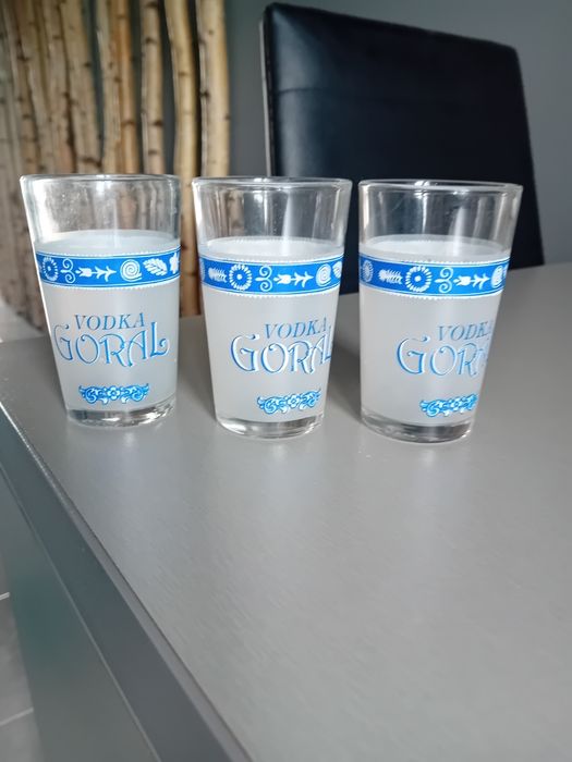 Kieliszki duze do szotów wódka Góral