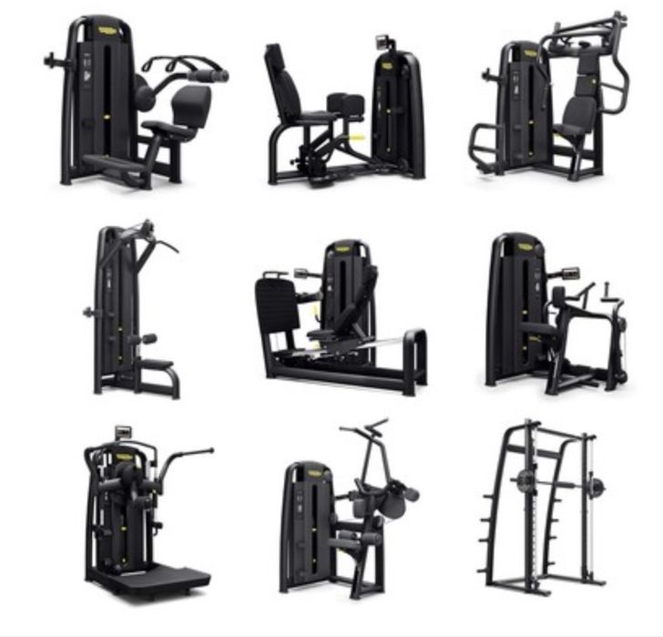 Професійний комплект преміум-тренажерів Technogym, вживані