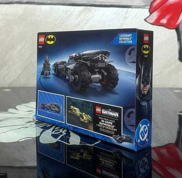 Конструктор LEGO Super Heroes DC 76331 Бетмобіль Бетмен проти Супермен