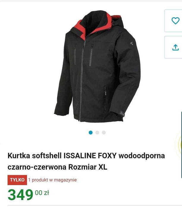 Kurtka Issaline Foxy r, L NOWA