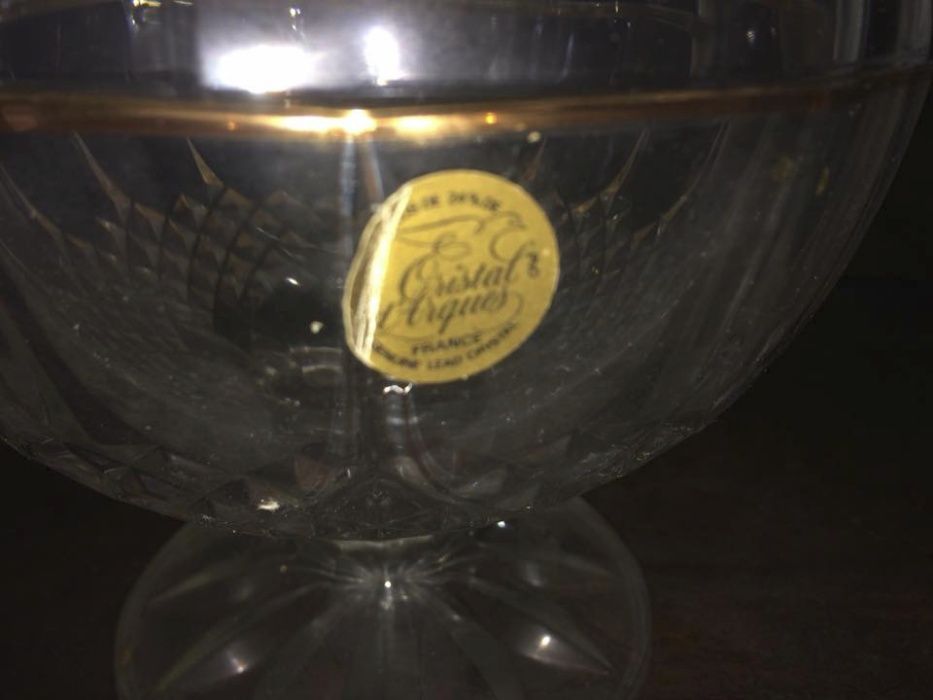 2 Peças Cristal D'arques