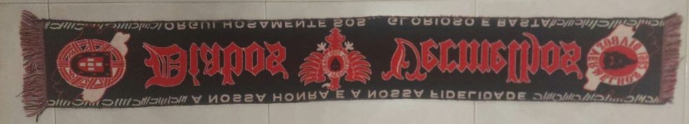 Cachecol Diabos Vermelhos Benfica