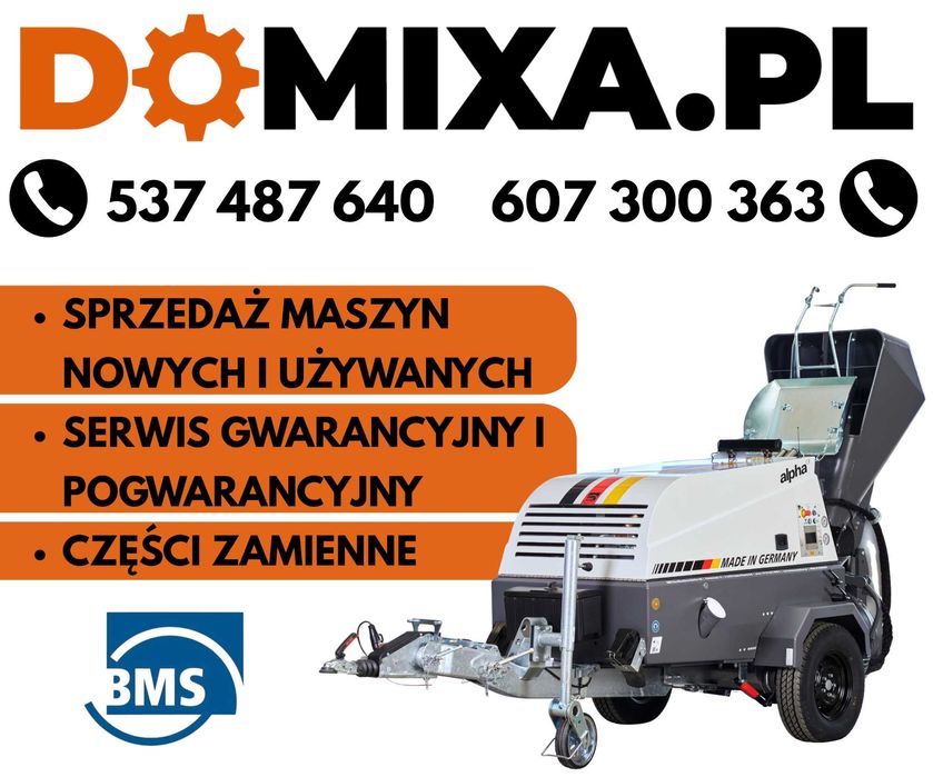 Oryg. komplet mieszadeł mixokret BMS Brinkmann GB MIXMAN super jakość