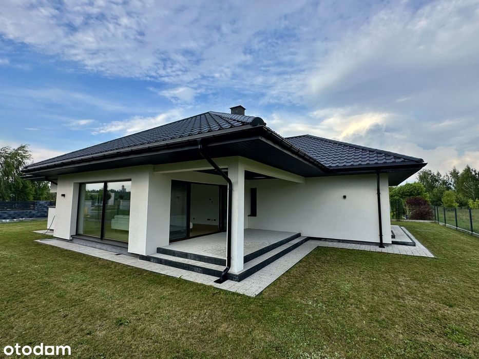 Nowy dom parterowy 180m2