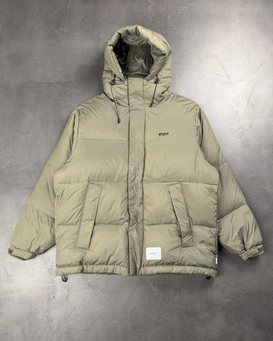 Пуховик WTAPS Torpor Jacket Poly Taffeta Sign Olive