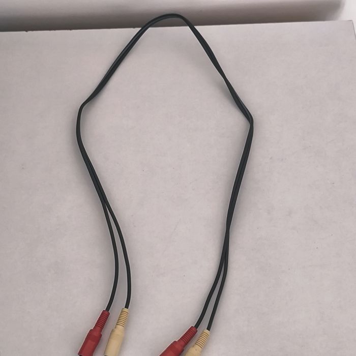 Oryginalny kabel interkonekt 2xRCA - 2xRCA (Chinch) Technics / Panasonic | Made in Japan