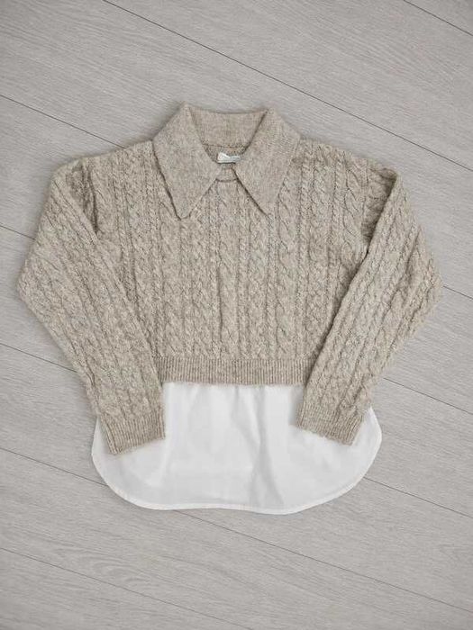 Sweter z koszulą Primark 140 (57)