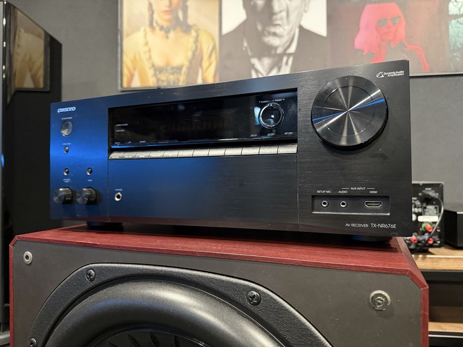AV-ресивер Onkyo TX-NR676E (без пульта)