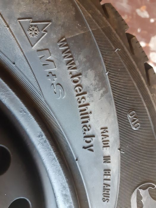 Продам диски 5х114.3 с новой резиной 195х65х15