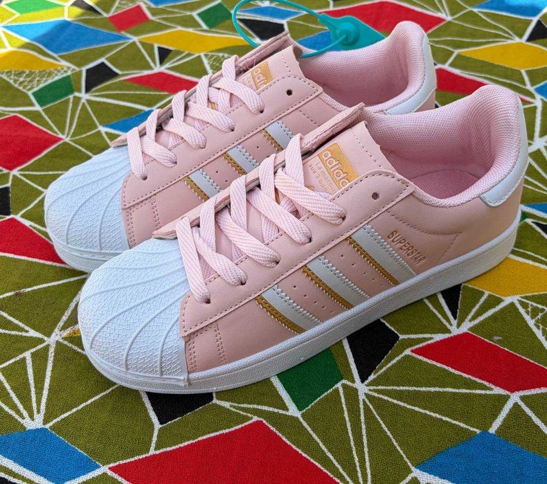Рожеві Adidas Superstar 37, 38, 39 розміри Адідас Суперстар Рожеві ОЛХ ДОСТАВКА БЕЗ ПЕРЕДПЛАТИ