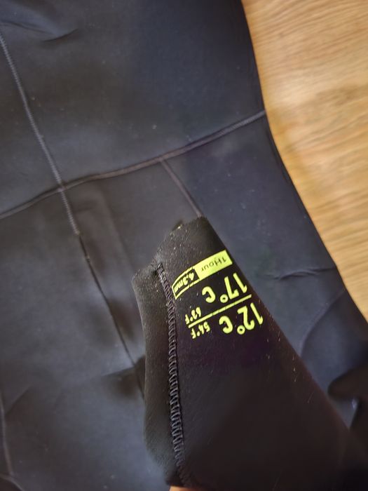 Fato de SURF XL Homem 100 Neoprene 4/3 mm homem preto