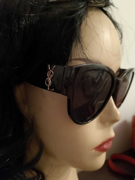 Okulary przeciwsłoneczne ysl Laurent czarne