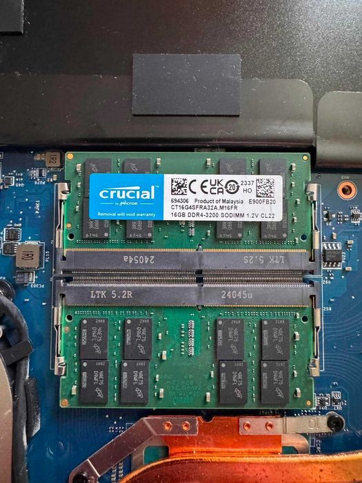 Pamięć RAM Crucial 32GB (2x16GB) DDR4 3200MHz do laptopa mini PC sodimm laptop