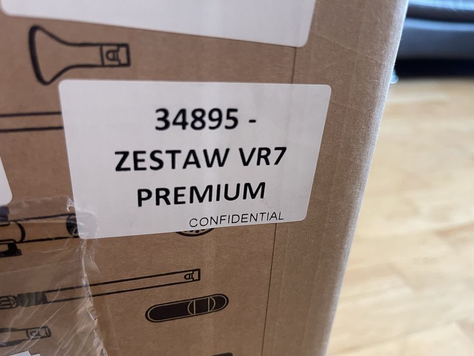 Robot sprzątający VR7 Premium odkurzacz jeżdżący + stacja
