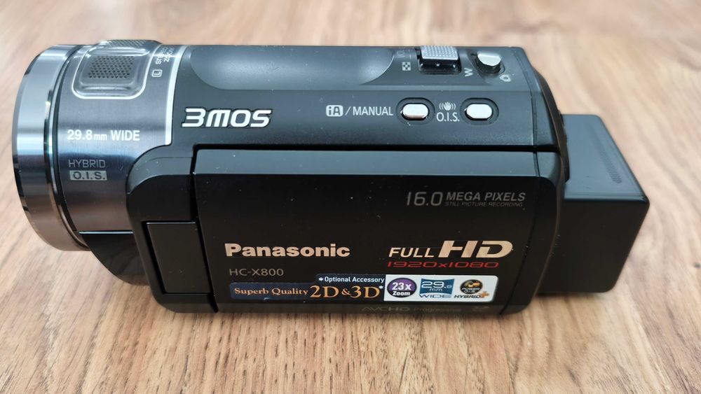 Panasonic HC-X800 kamera full HD 16MP