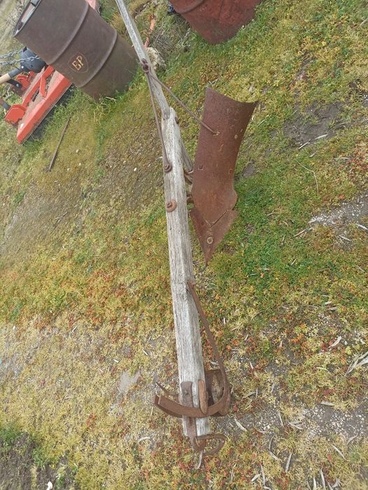 Charrua arado antiga óptima e vintage