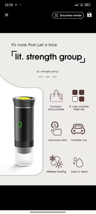 Máquina de café portátil/TOP