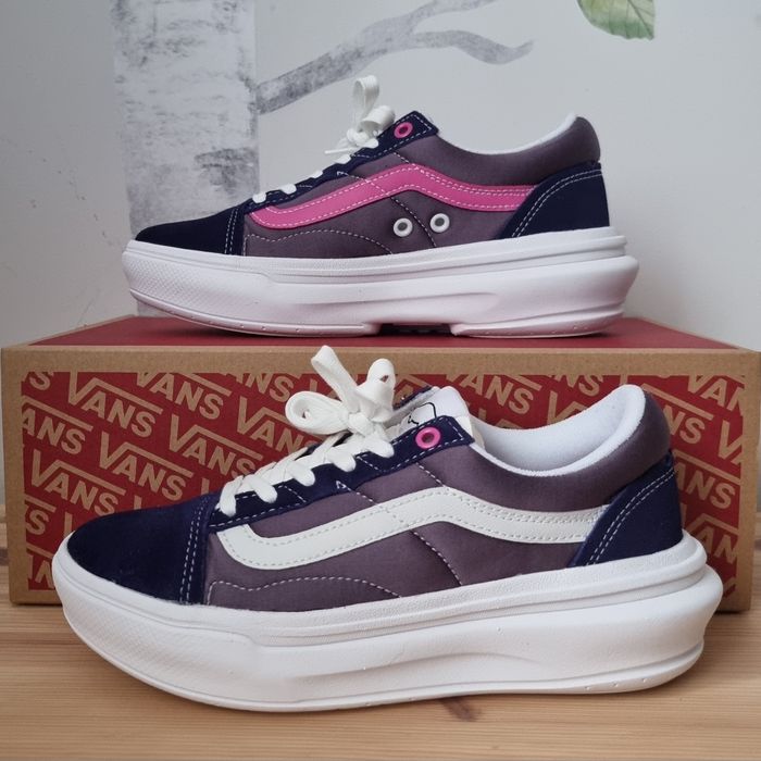 Sneakersy Vans Old skool over fioletowe