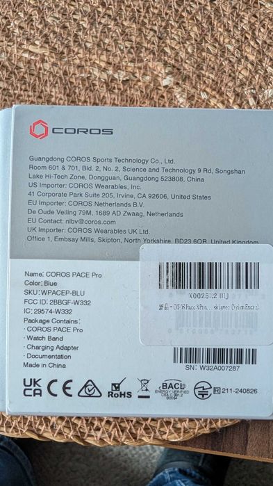 Smartwatch COROS Pace Pro