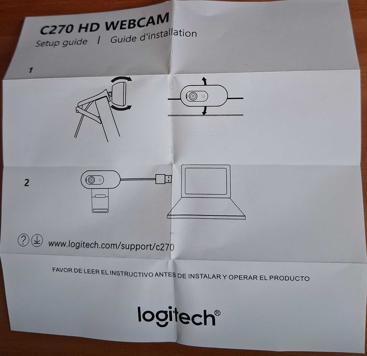 Webcam C270 HD Logitech