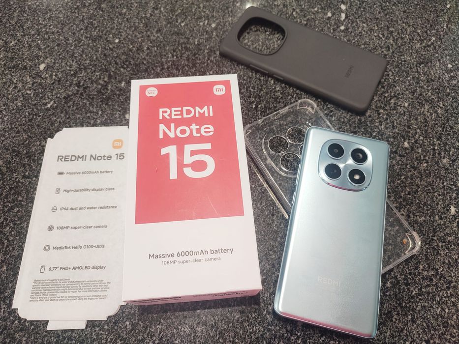 Redmi Note 15 256 gb Rom 8Gb Ram