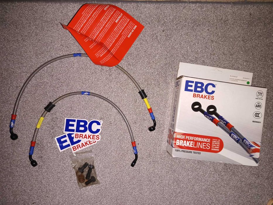 EBC Suzuki GSX-R przewody hamulcowe